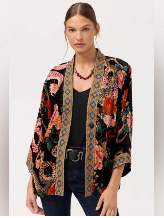 Johnny Was Tops - NWT JOHNNY WAS MERHAWI KIMONO JACKET